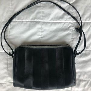 Vintage Authentic Fendi Leather Shoulder Bag